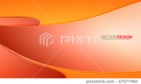Vector design background. Creative abstract wave 67077460