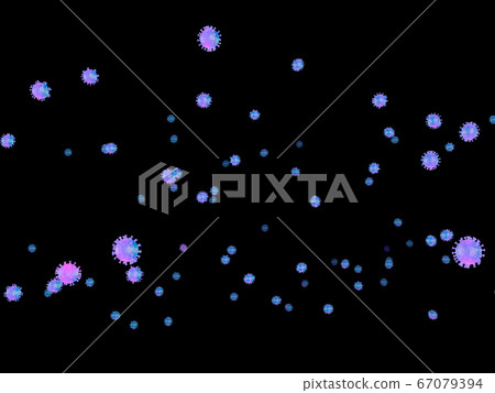 病毒病感染Corona Black BG 1 病毒病感染Corona Black BG 1 67079394