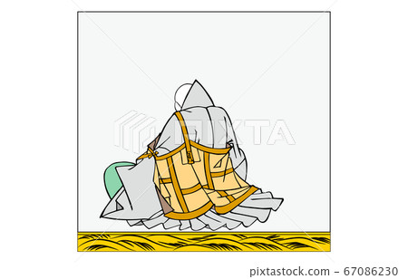 如今的Hyakunin Isshu Azuma Nishiki車架與Kasen-e 85 Toshie Hoshi 67086230