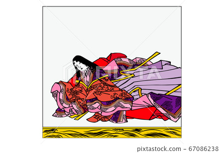 時至今日Hyakunin Isshu Azuma Nishiki的詩句畫框80 Senkenmon Horikawa 67086238