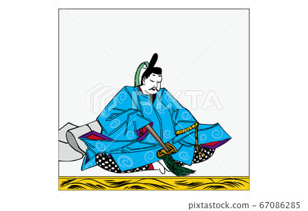 Nowadays Hyakunin Isshu Azuma Nishiki frame with poems 43 Gonaka Natonatsu Atsushi 67086285