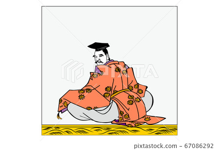 如今的Hyakunin Isshu Azuma Nishiki框架與karasen圖片34藤原甲府 67086292