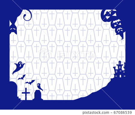 Halloween background illustration image 67086539