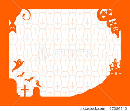 Halloween background illustration image 67086540