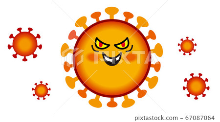 Illustration of the new coronavirus COVID-19 Illustration of the new coronavirus COVID-19 67087064