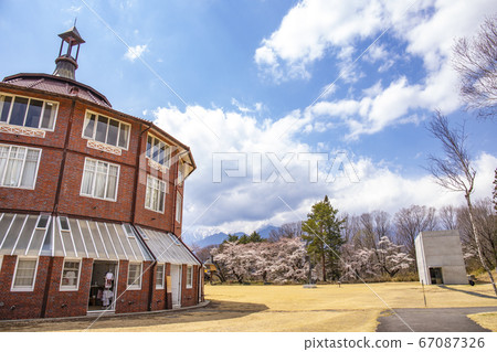 [Hokuto City, Yamanashi Prefecture] Kiyoharu Art Village and La Ruche Minami Alps in full bloom 67087326