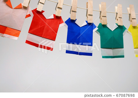 足球製服摺紙 足球製服摺紙 67087698