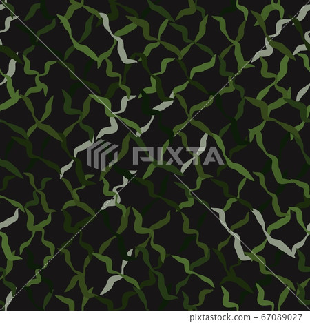 Military camouflage netting seamless vector pattern background 67089027