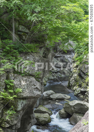 Akiu Onsen Rokukyokyo Natori River 67089895