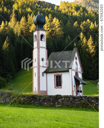 St Johann Church, Santa Maddalena Dolomites Italy 67092085