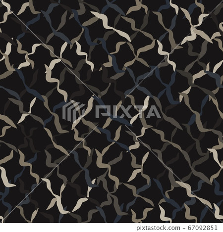 Military camouflage netting seamless vector...-插圖素材 [67092851] - PIXTA圖庫