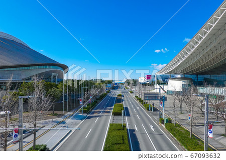 Messe Boulevard穿過Makuhari Messe中心 67093632