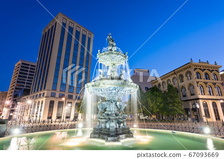 Montgomery, Alabama, USA Fountain 67093669