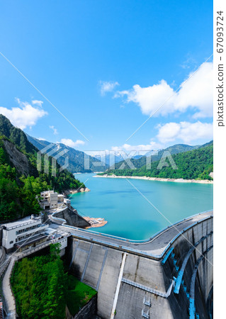 初夏的黑部水壩(水壩天文台景觀) 初夏的黑部水壩(水壩天文台景觀) 67093724