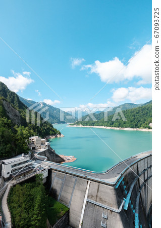 初夏的黑部水壩（水壩天文台景觀） 67093725