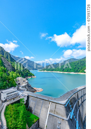 初夏的黑部水壩(水壩天文台景觀) 初夏的黑部水壩(水壩天文台景觀) 67093726