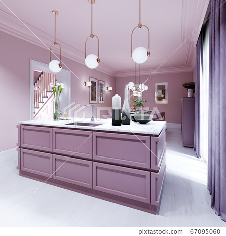 Lilac Kitchen