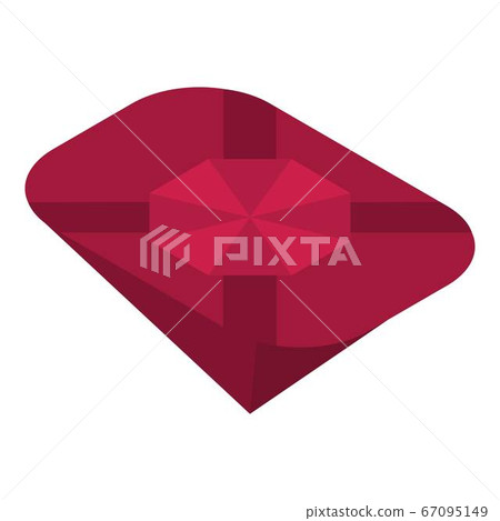 Ruby gemstone icon, isometric style Ruby gemstone icon, isometric style 67095149