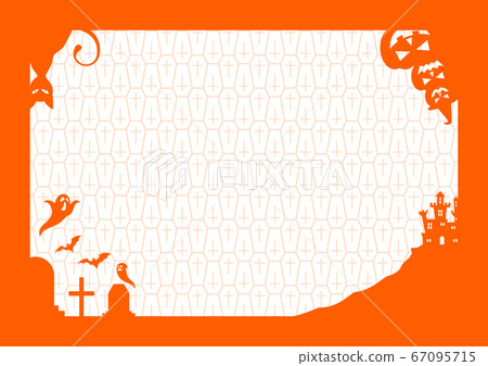 Halloween style illustration frame 67095715