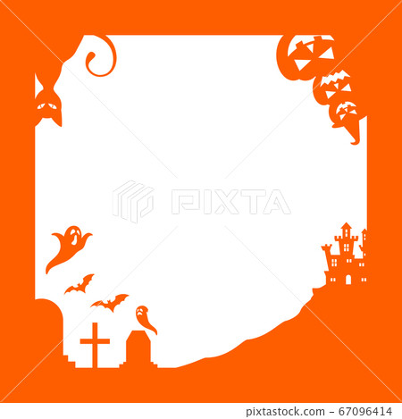 Halloween style illustration frame Halloween style illustration frame 67096414