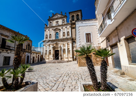 The old church of St. Anna, Mesagne. Puglia, Italy 67097156