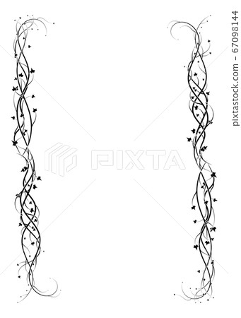 beautiful ivy frame on a white background new beautiful ivy frame on a white background new 67098144
