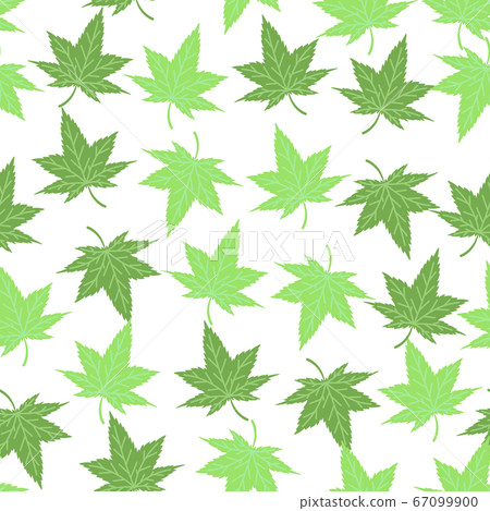 Blue maple seamless pattern Blue maple seamless pattern 67099900