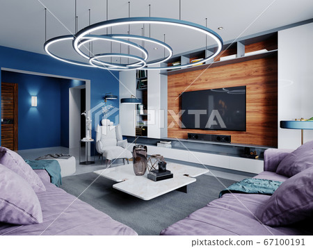 New design of multi-colored living room in 67100191