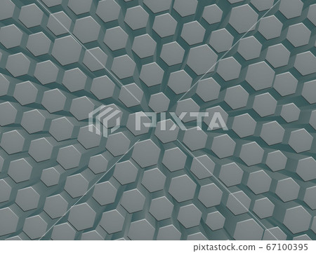 Hexagon Honeycomb Abstract Geometric Background 67100395
