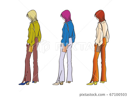 Fashion model illustration Fashion model illustration 67100503