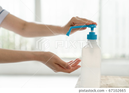 手消毒圖像 67102665