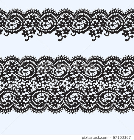 Vector Lace Seamless Patterns 67103367