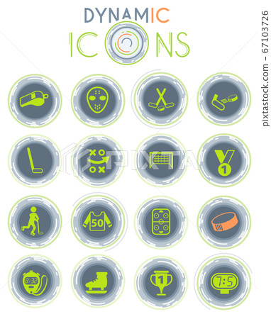 hockey dynamic icons 67103726