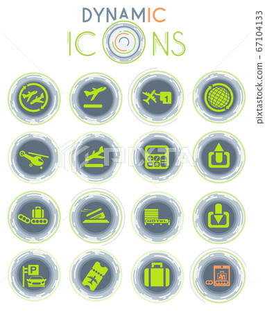 Airport dynamic icons 67104133