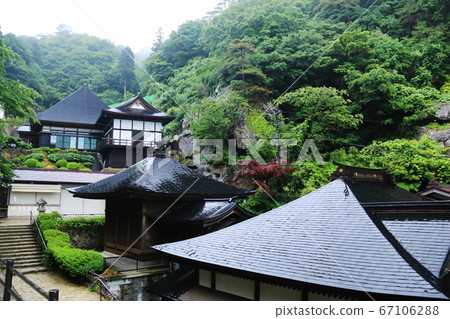 Yamagata rainy season Okunoin Temple Yamagata rainy season Okunoin Temple 67106288