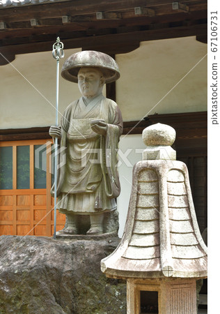 Minuma field farm: Statue of Kobo Daishi, Shogonji Temple 67106731