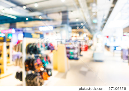 Abstract blur shopping mall in department store Abstract blur shopping mall in department store 67106856