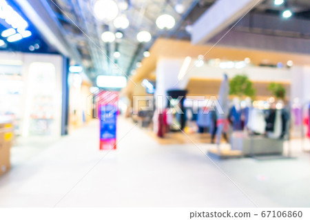 Abstract blur shopping mall in department store Abstract blur shopping mall in department store 67106860