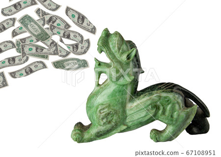 Jade Pixiu is Chinese lucky animal of china spit Jade Pixiu is Chinese lucky animal of china spit 67108951