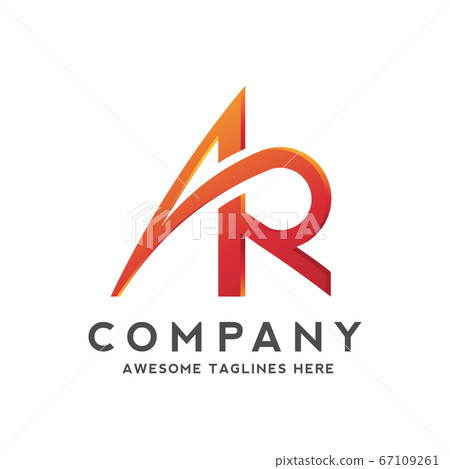 initial letter AR,RA geometric strong logo vector illustration isolated on white background initial letter AR,RA geometric strong logo vector illustration isolated on white background 67109261
