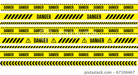 DANGER tape vector material 67109467