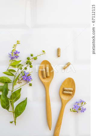 tablets capsules extract from herbal health care for woman and purple flowers tablets capsules extract from herbal health care for woman and purple flowers 67112115