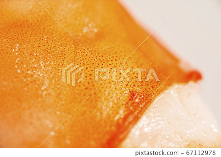 Ultra macro photo of a tender and juicy freshly Ultra macro photo of a tender and juicy freshly 67112978