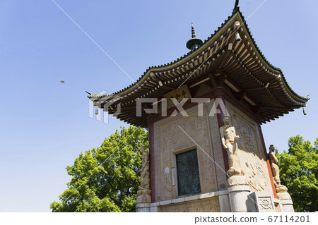 平和公園戰士和平和堂 照片素材 圖片 圖庫