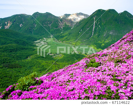 Great view from the top of the mountain Great view from the top of the mountain 67114622