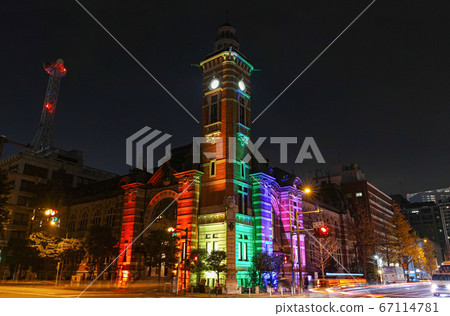 神奈川縣/橫濱三塔彩虹點亮傑克塔(橫濱市港紀念館) 神奈川縣/橫濱三塔彩虹點亮傑克塔(橫濱市港紀念館) 67114781