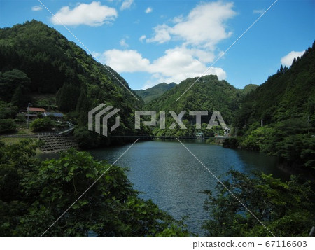 River view in Japan: Totsugawa 67116603