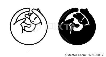 cat vector icon calico kitten character cartoon sleeping pet breed logo symbol illustration animal doodle design cat vector icon calico kitten character cartoon sleeping pet breed logo symbol illustration animal doodle design 67120817