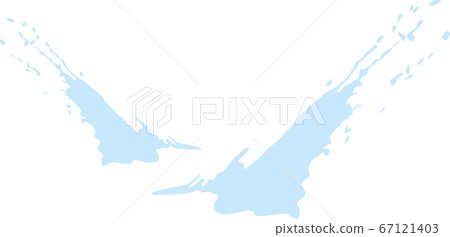 Brush splash splash vector illustration 67121403