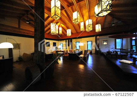 Restaurant, building interior, lighting equipment, lighting, tables and chairs Restaurant, building interior, lighting equipment, lighting, tables and chairs 67122507